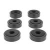 40PCS Speaker Isolation Feet Shock Absorption Plastic Amplifier Foot Mat for Loudspeaker CD DVD Play