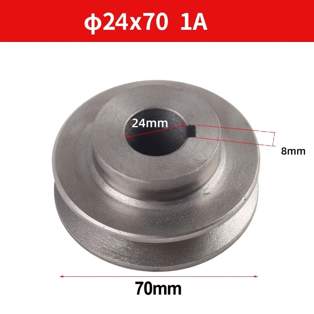 8 Specifications Available Cast Iron Pulley Single Slot Pulley V-Belt Pulley