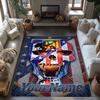 Atletico Madrid Customizable Name Carpet Design for Playrooms Dining Room Kitchen Study room Antislip Carpet Anime Office Decor Spiritual Gift