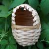 Egg-Shaped Natural Bamboo Birds Nest, Great for Wedding Favors, Party Favors,