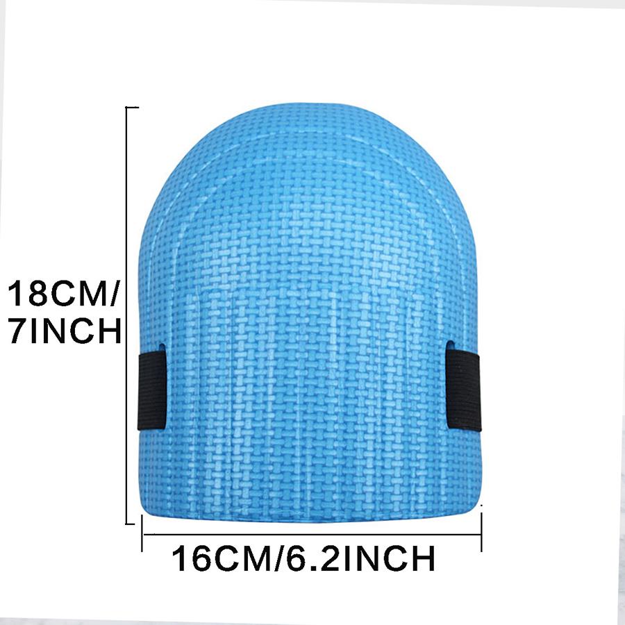 1 Pair Non-Slip Work Knee Pads for Men and Women with Thick Soft Foam Padding, Strong Straps and with Easy-Fix Clips