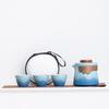 Zhui Home Gradient Ceramic Travel Tea Set