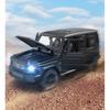 1/32 Benzs G63 SUV Alloy Car Model Diecast Metal Toy Off-road Vehicles Car Model Simulation Sound and Light Collection Kids Gift
