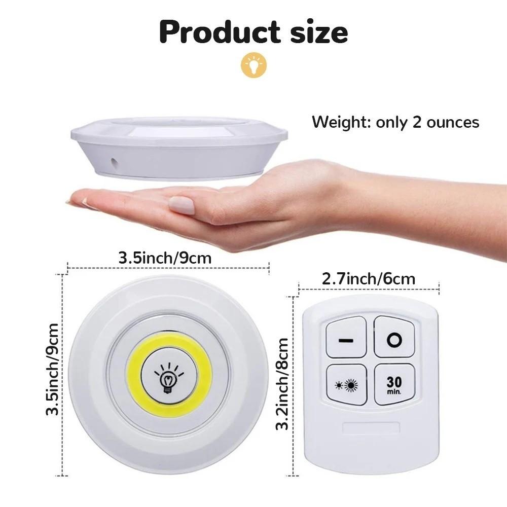 Touch Sensor Closet Lights Battery Operated Wireless Night Light  Cabinet Lighting