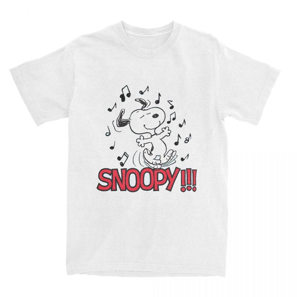 Herren Damen Peanuts Snoopy Taucher Grafik T-Shirt Zeug Vintage Baumwolle Cartoon Hund T-Shirts Oberteile Geschenkidee