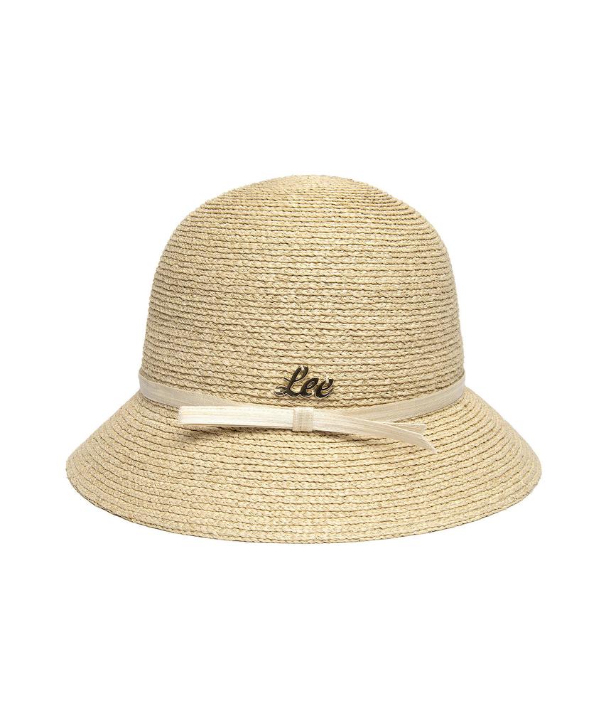 LEE Raffia Bucket Hat Beige