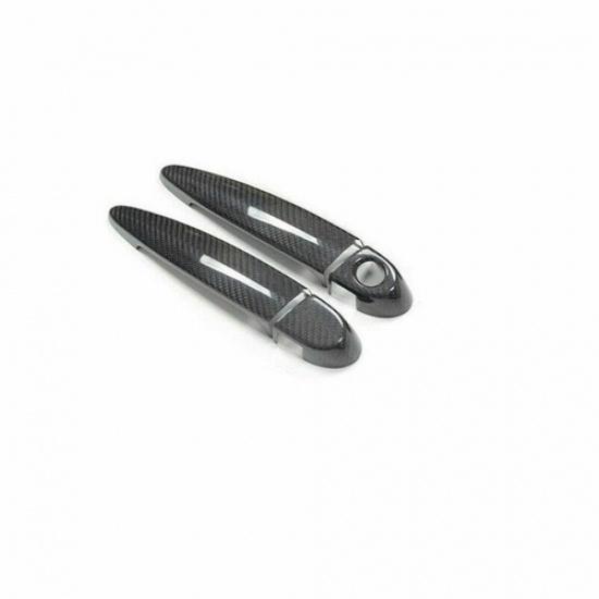 Carbon Fiber Car Door Handle Cover Trims For BMW F21 E92