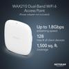 [Amazon.co.jp Exclusive] NETGEAR WiFi 6 Wireless LAN Dual-Band Access Point for Businesses, PoE Powered, 11ax (1201Mbps + 574Mbps) WAX210-100APS (WAX2
