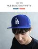 New Era MLB BASIC SNAP 9FIFTY Hat, Men's and Women's, OSFM 19. Red Sox Navy [Parallel Import]