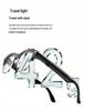 AI Smart Glasses with Metal Frame: 800W Camera, Video & Photo, Voice Recording, Translation, Music