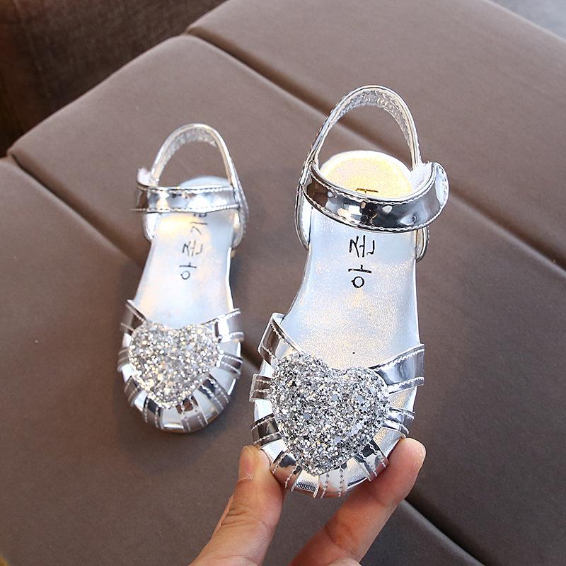 New Girl Shoe Exquisite Fashion Versatile Princess Shoes Sweet Daily Popular Flat Sandal Hollow Out Simple Light Child Shoes