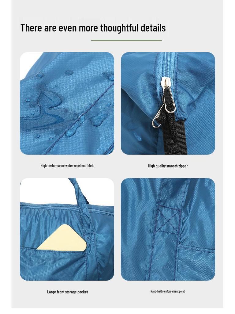 Foldable Lightweight Large-Capacity Travel Handbag for Camping, Business & Maternity