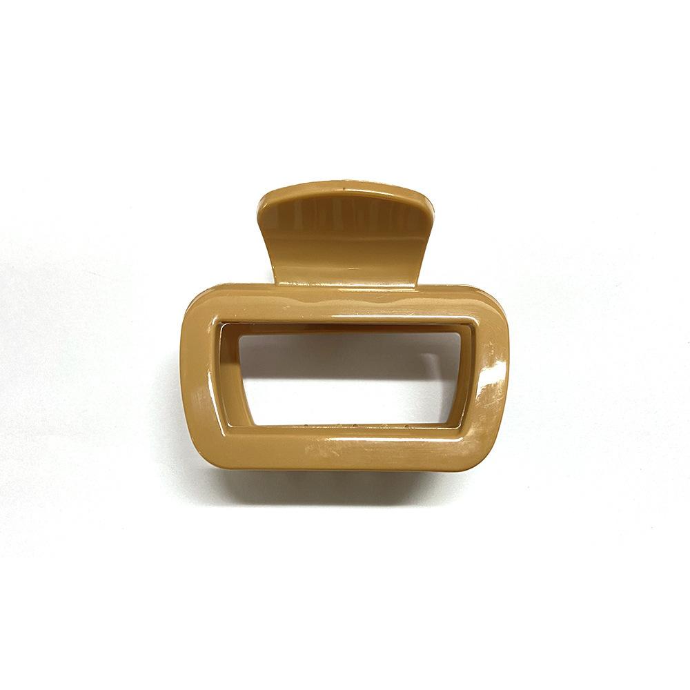 Soft Silicone Square Hair Claw 6.2CM Small Claw Clips Anti-collision Durable Hair Clips Hair Accessories for Women Girl