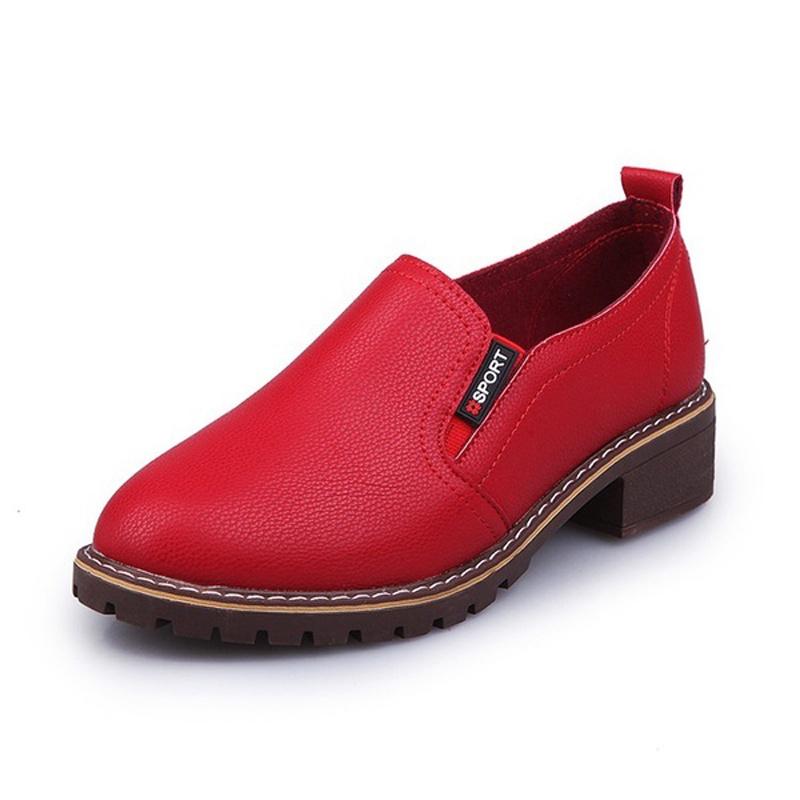 

Arrival Women New Fashion Flat Shoes Oxford Shoes Genuine Shoes Leather 41