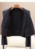 Petite High-Waisted Woolen Coat - Spring 2026 New Arrivals, 10% Suli Wool