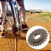 Bike Freewheel, 24T Movable Flywheel with   Rotation and Comfortable Riding, for Single Speed BMX   Folding Bike Tricycle