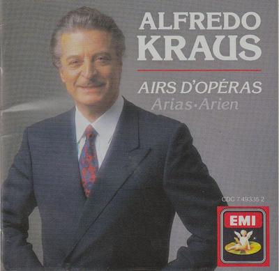 CD ALFREDO KRAUS - Opera Arias / Airs D'operas  CDC7493352 His Master's Vo 1987 Europe Soul/Funk Used