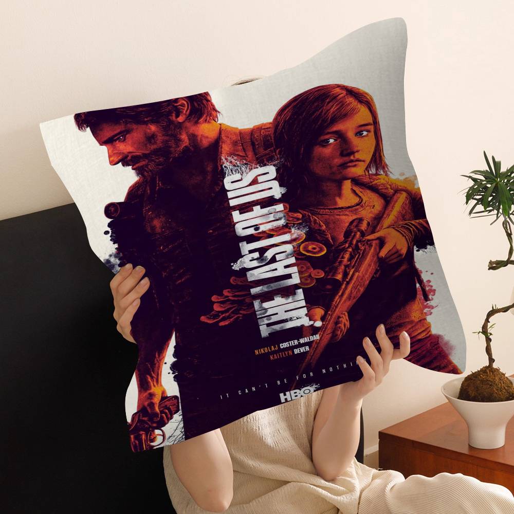 Game The Last of Us Pillow Cover for Bedroom Room and Living Room Sofa Decorative Cushion Cover