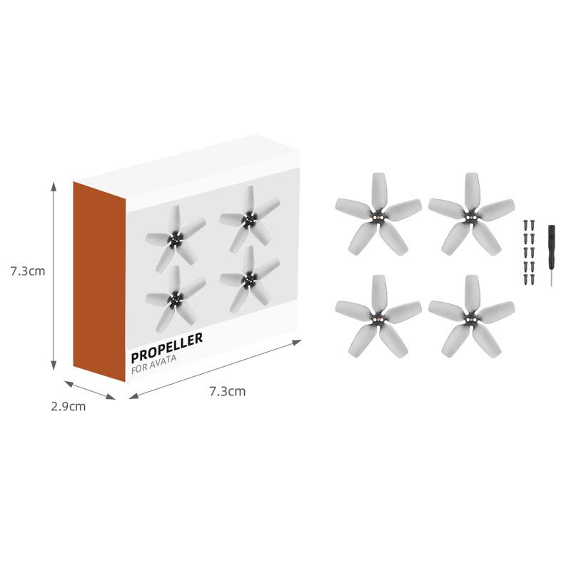 

Підходить для лопатей DJI Avata, лопатей пропелера кросоверного літального апарата, аксесуарів для крил дрона