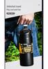 304 Stainless Steel Large Capacity Thermos Mug with Double Handle - Portable Mountaineering Water Bottle