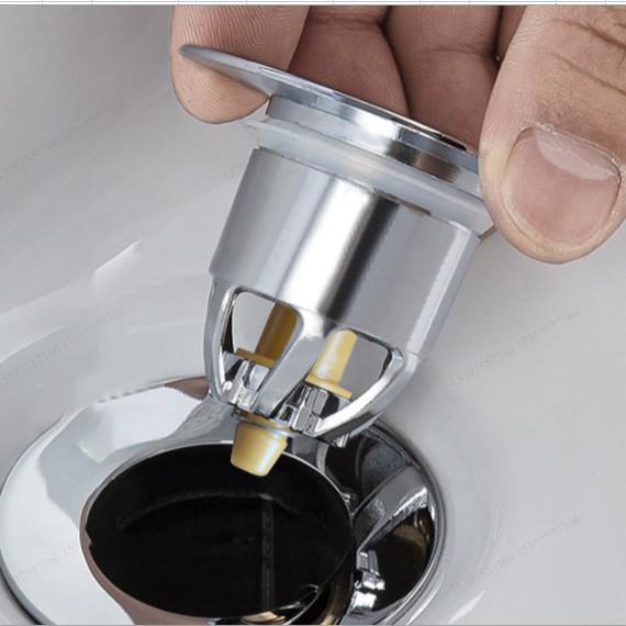 Pop-up Sink Faucet Leak Stopper & Anti-odor Basin Drain Core