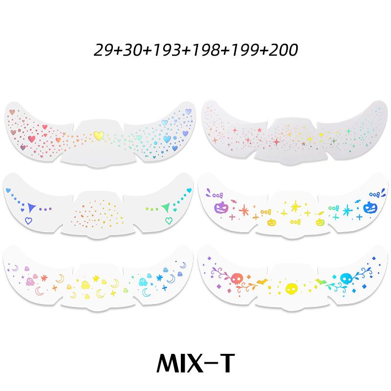 Simulation Sommersprossen Aufkleber Make-up Gesichtsaufkleber Wasserdicht und Schweißfest Natürliche Sommersprossenfarbe Bräunung Heiß Silber Tattoo-Aufkleber