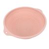 Silicone Bread Proofing Basket Built In Reinforced Steel Rim Ring Round Dough Proofing Bowl Container with Handles