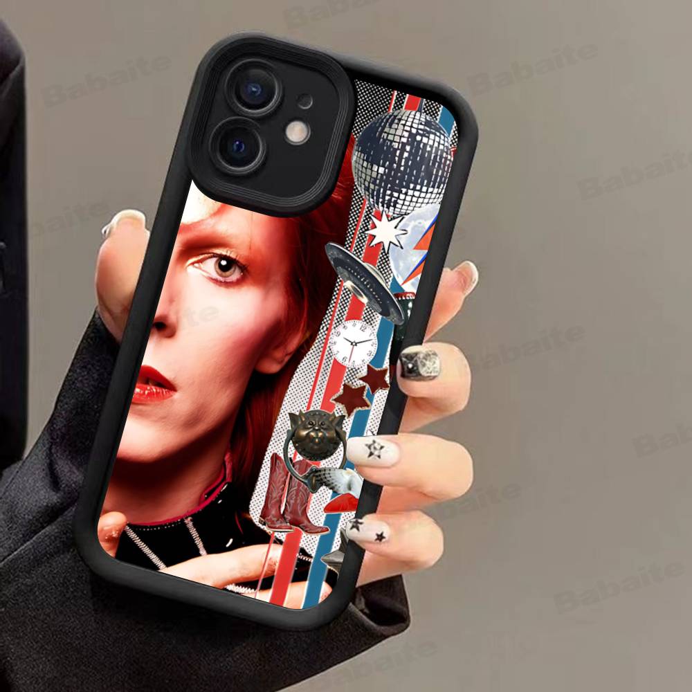 

Classic D-DavidS Singer B-BowieS Phone Case For IPhone 17 16 15 14 13 12 11 Air Plus Pro Max Soft Back Cover iPhone 16