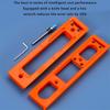 User Friendly Door Hinges Jig Set Portable Zinc Alloy Construction Convenient Accessory for Easy Installations Designs