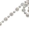 1pcs Glass Crystal Rhinestone Chain Trim Crystal Applique Trim  For Garment Decoration