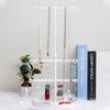 Retractable Jewelry Display Stand with Base Necklace Organizer Holder Jewelry Storage Rack  Key