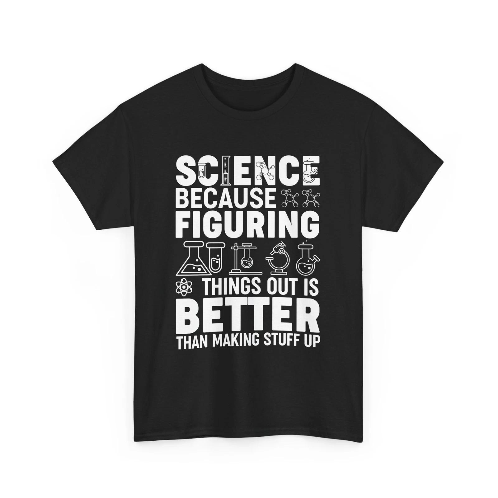 Mad Scientist T-Shirt – Funny Crazy Lab Experiment Science Graphic Tee 3XL
