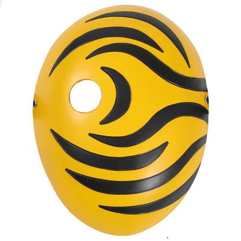Akatsuki Naruto Tobi Uchiha Obito Robe Cloak Mask Cosplay Halloween Costume