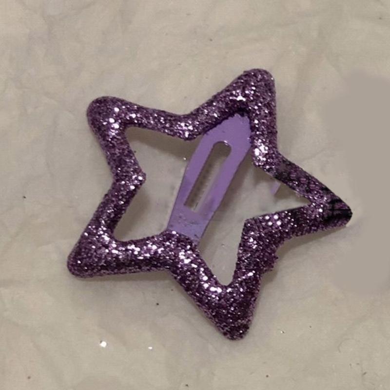 Mini Star Hair Clip Kids Glitter Metal Hair Clips Barrettes Hairpins Girls Hair Accessories Headwear Styling Tools