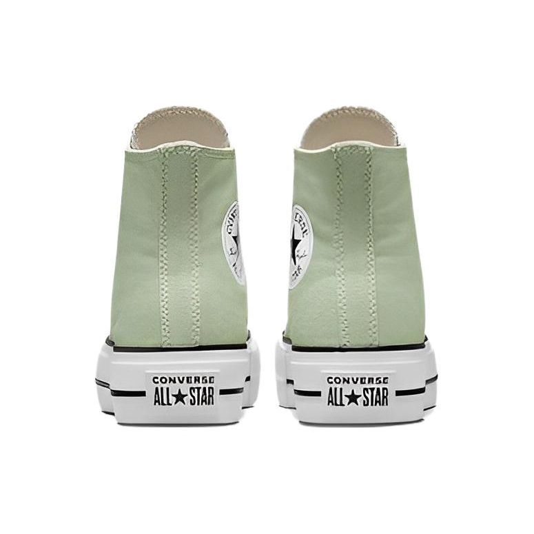 Converse Chuck Taylor All Star Lift Platform Canvas High Top Sneakers Women sneakers Green White A03541C