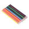 36pcs Colored Pencils 12 Colors Per Pack Glossy Coverage Triangular Pen Holder Poplar Material Sketching Pencils