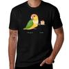 A Caique With A Cake TShirt Basic Breathable Solid Color TShirt