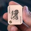 1PC Fidget Toy Adult Mens Irritable Table Toy EDC Metal Fidget Slider Magnetic Poker Push Card Adult Irritable Toy Anxiety Diso