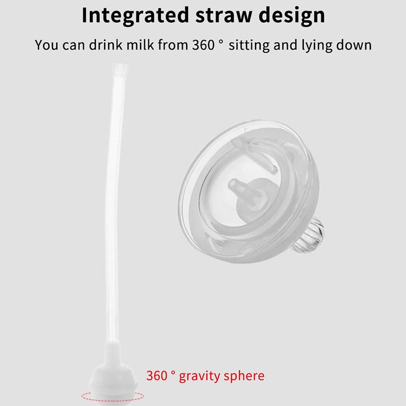 1 Piece Feeding Bottle Nipple Bottle Replace Accessory Baby Bottle Kids Cup Silicone Sippy Straw Mouth