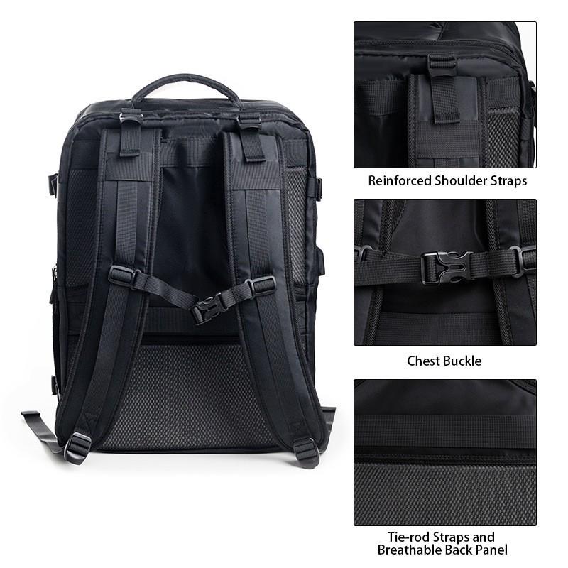 Waterproof Multi-Functional Travel Laptop Backpack for Men and Women