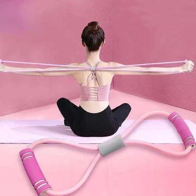 Resistance Bands with Foam Sport At Home Yoga Fitness Accessories Rubber Pull Rope Training and Exercise Gym Equipment for Women