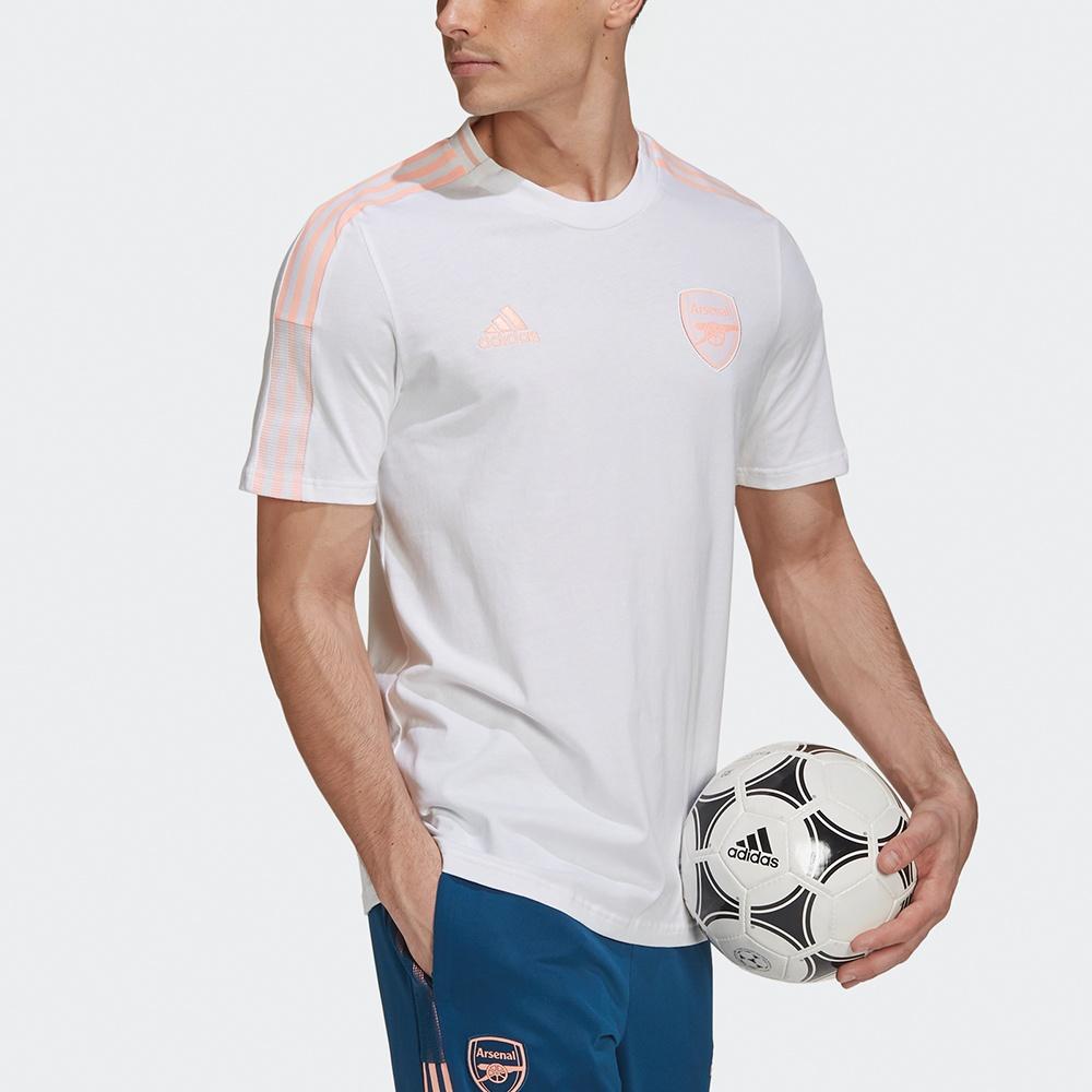 adidas Afc Tee Arsenal Soccer/Football Sports Short Sleeve White Men's GK9397