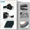 Resistance Bands - Set of 5 - 68 Kg - Padded Handles - Door Anchor