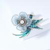 Elegant Handmade Phoenix Enamel Brooch: Chinese Style Luxury Accessory for Hanfu and Cheongsam