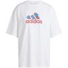 Women's T-shirt Flower Pack Badge of Sport White IT1421 - M