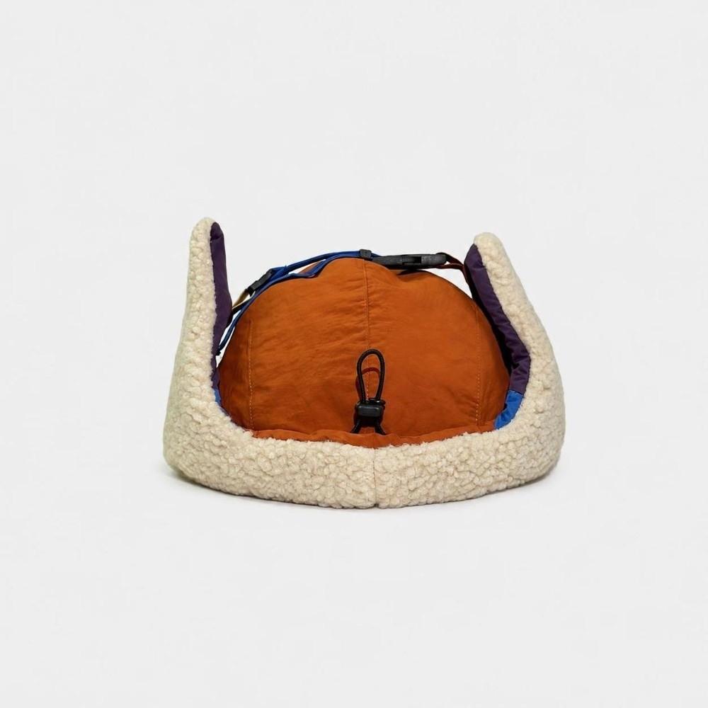 Autumn Winter Fluffy Earmuffs Thickened Lei Feng Hat Retro Skiing Pilot Hat Northeast Tourism