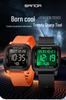 Sanda Student Sports Watch - Waterproof, Luminous Large Dial, Countdown Timer, Multifunction Alarm Clock, Square Electronic Design