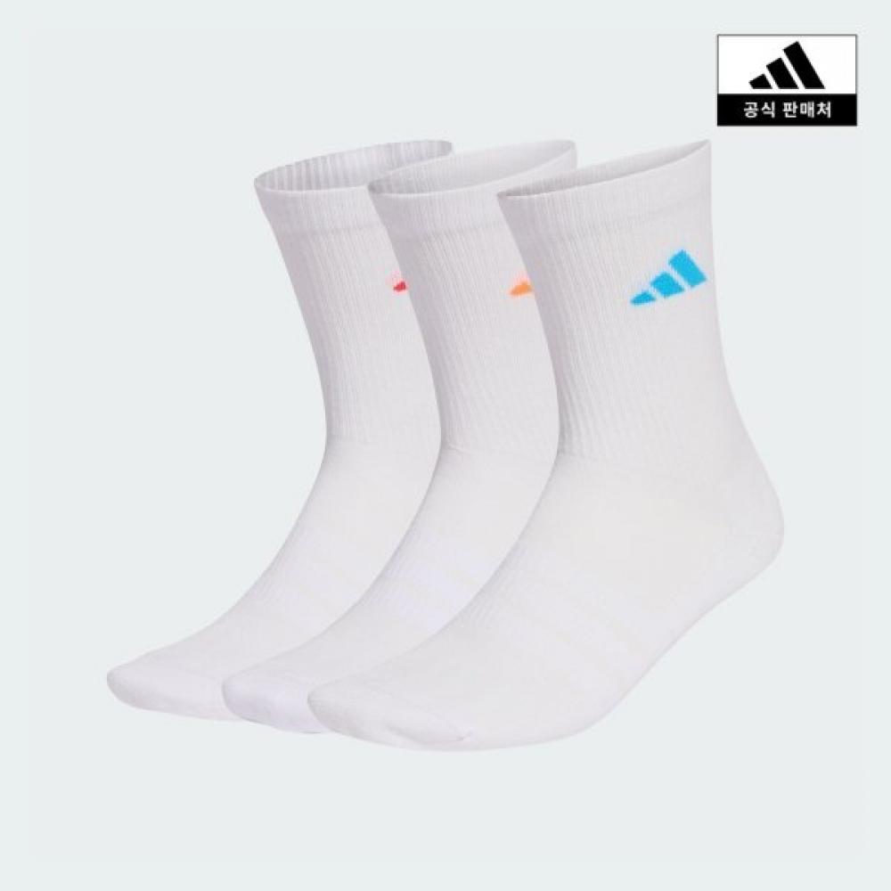 Adidas New Performance Cushion Sportswear Crew Socks 3 Pairs Pack Jz0530kc9623