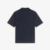Fred Perry [Sharp] Seersucker Revere Collar Shirt - Navy Afpm2612471-608