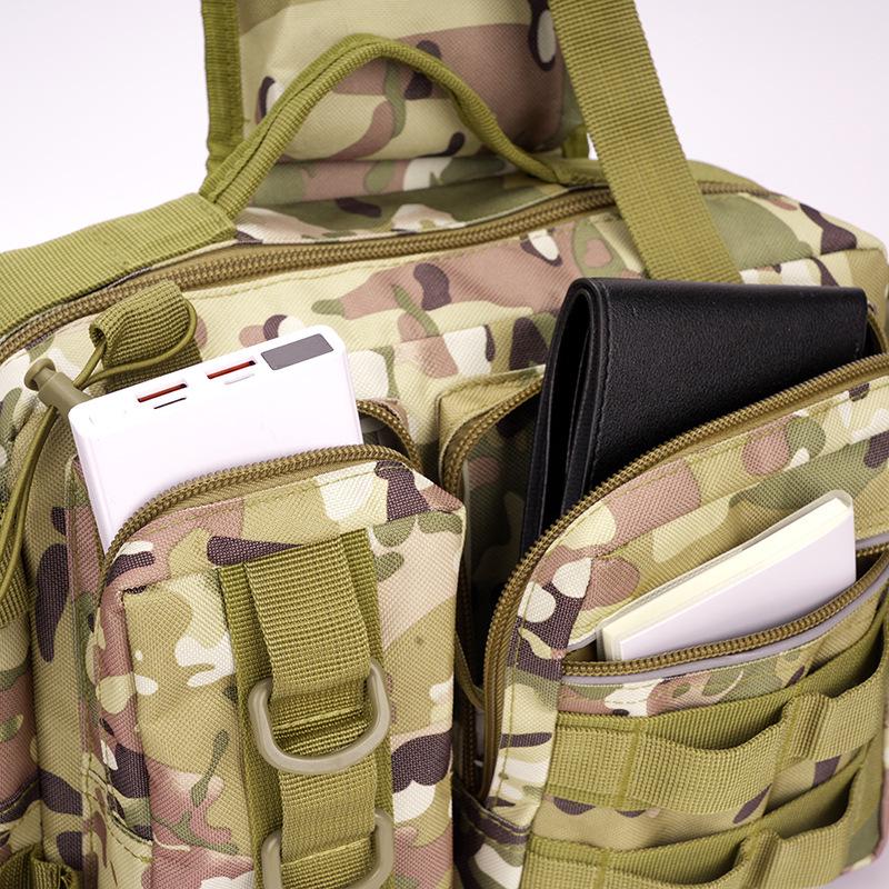 Wielofunkcyjna Taktyczna Torba Kamuflażowa: Do noszenia na skos, w pasie i w podróży, do wędkarstwa i jazdy na rowerze